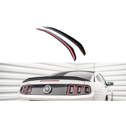 MAXTON DESIGN spoiler cap for Ford Mustang Mk5 Facelift, glossy black