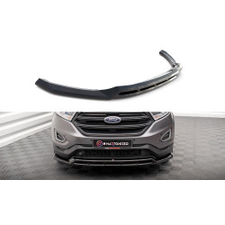 MAXTON DESIGN front splitter for Ford Edge Mk2, glossy black