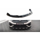Body kit and visual accessories MAXTON DESIGN front splitter for Volkswagen T-Roc R Mk1 Facelift, glossy black, V2 | races-shop.com