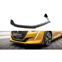 MAXTON DESIGN front splitter + Flaps for Peugeot 208 GT Mk2, V1