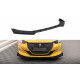 Body kit and visual accessories Street Pro Front Splitter + Flaps Peugeot 208 GT Mk2 | races-shop.com
