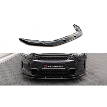 Body kit and visual accessories Front Splitter V.1 Mini Cooper S F56 Facelift | races-shop.com