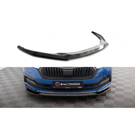 Body kit and visual accessories Front Splitter V.2 Skoda Octavia Sportline Mk4 | races-shop.com