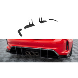 Street Pro Rear Side Splitters Honda Civic Type-R Mk 11