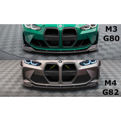 MAXTON DESIGN front splitter for BMW M4 G82 / M3 G80, V2, carbon