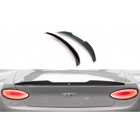 Body kit and visual accessories MAXTON DESIGN spoiler cap 3D for Bentley Continental GT Mk3, glossy black | races-shop.com