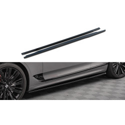 MAXTON DESIGN side skirts diffusers for Bentley Continental GT Mk3, glossy black