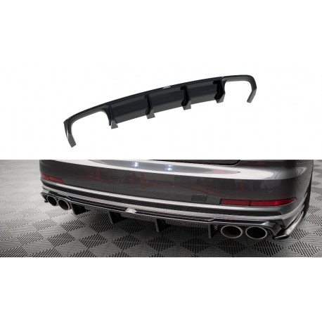 Body kit and visual accessories MAXTON DESIGN rear diffuser for Audi S8 D5, glossy black | races-shop.com