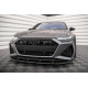 Body kit and visual accessories Carbon Fiber Front Splitter Audi RS6 C8 / RS7 C8 | races-shop.com