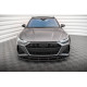 Body kit and visual accessories Carbon Fiber Front Splitter Audi RS6 C8 / RS7 C8 | races-shop.com