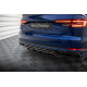 Body kit and visual accessories Central Rear Splitter (with vertical bars) Audi A4 Competition B9 | races-shop.com