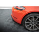 Body kit and visual accessories Rear Side Splitters Porsche 718 Cayman 982c | races-shop.com