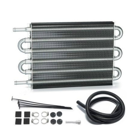 Transmission and power steering cooler ATF gearbox/servo cooler set 6 rows | races-shop.com