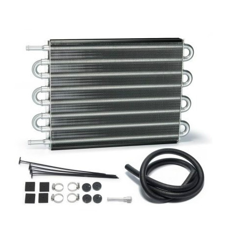 Transmission and power steering cooler ATF gearbox/servo cooler set 8 rows | races-shop.com