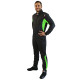 FIA racing suit RRS Diamond Star, black/green