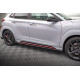 Body kit and visual accessories Side Skirts Diffusers V.1 + Flaps Hyundai Kona N Mk1 | races-shop.com