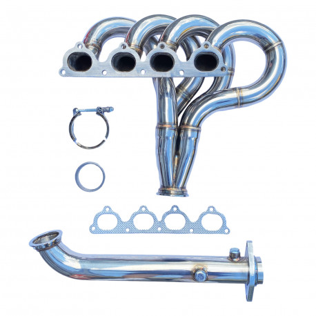 Civic Stainless steel RAM horn 4-1 manifold for HONDA CIVIC B-series | races-shop.com