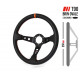steering wheels RRS Carbon 3 black/orange dished 90 spokes 350mm 32/28mm | races-shop.com