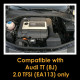 Sport cool air intakes Performance air intake RAMAIR for Audi TT (8J) 2.0 TFSI (EA113) 2006-2014 | races-shop.com
