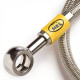Brake pipes Teflon braided brake hose HEL Performance for Nissan 350Z, 02- 09 3,5 | races-shop.com