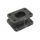 Flanges and adapters Turbo reducing adapter from T3 to T4, cast iron | races-shop.com