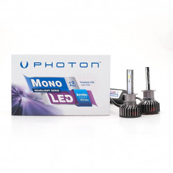 PHOTON MONO H1 headlight LED lamps +3 PLUS 7000 Lm CAN (2pcs)