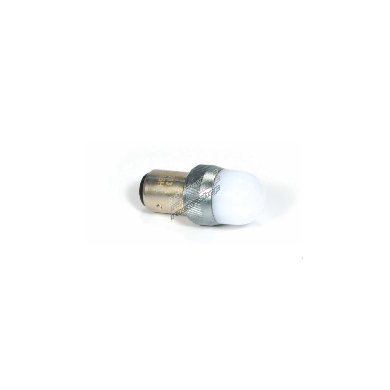Structure of a standard P21W automotive incandescent light bulb