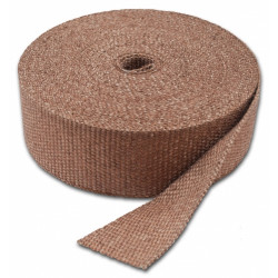 Exhaust insulating wrap Thermotec II. Gen., copper, 50mm x 15m
