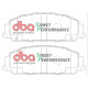 Brake discs DBA FRONT PADS DBA Street Performance DB1765SP | races-shop.com