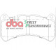 Brake discs DBA FRONT PADS DBA Street Performance DB1845SP | races-shop.com