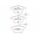 DBA brakes DBA Xtreme Performance front brake pads DB2210XP | races-shop.com