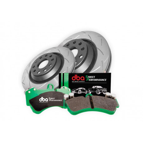 Brake discs DBA REAR KIT DBA 42809S-2384SP - DISCS DBA 42809S + BRAKE PADS 2384SP | races-shop.com