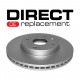 Brake discs DBA FRONT DISCS EBC DBA Street Series DBA677 | races-shop.com