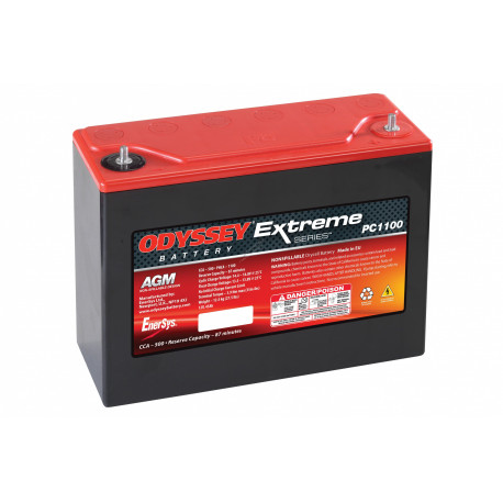 Batteries, boxes, holders Extreme Series Batteries Odyssey Racing 40 PC1100, 45Ah, 1100A | races-shop.com
