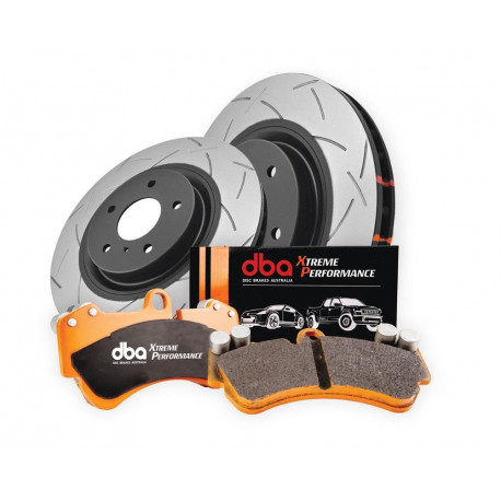Brake discs DBA REAR KIT DBA 42313S-2340XP - DISCS DBA 42313S + BRAKE PADS 2340XP | races-shop.com