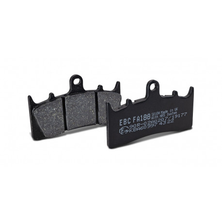 EBC brakes Moto EBC Brake pads Organic FA368TT | races-shop.com