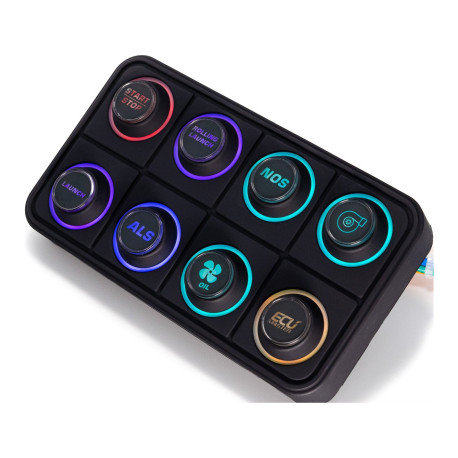 Standalone ecu, display and accessories Ecumaster 8 position CAN KEYBOARD | races-shop.com