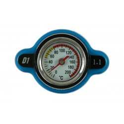 Radiator cap D1spec 1,1BAR 15mm with thermometer