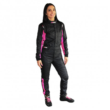 Suits FIA racing suit RRS Diamond Star, pink | races-shop.com