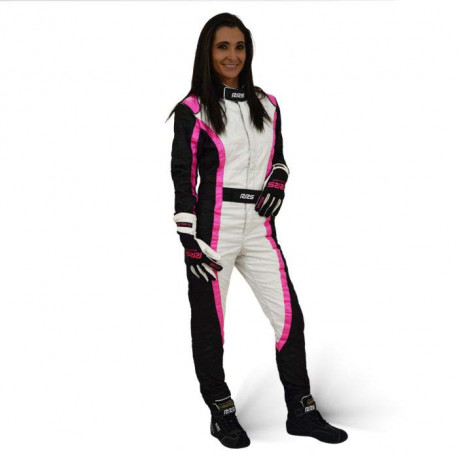 Suits FIA racing suit RRS EVO Victory, pink/white | races-shop.com