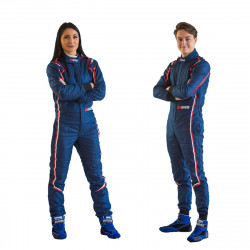 FIA racing suit RRS EVO Monte Carlo, blue/red