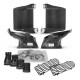 Intercoolers for specific model Comp. Intercooler Kit EVO2 Audi A4 RS4 B5 including carbon air shroud | races-shop.com