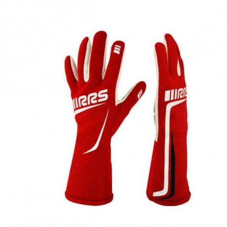 Gloves Race gloves RRS Grip 2 with FIA (inside stitching) RED | races-shop.com
