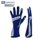 Gloves FIA race gloves RRS GRIP 2 (internal stitching), blue | races-shop.com