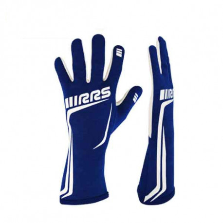 Gloves FIA race gloves RRS GRIP 2 (internal stitching), blue | races-shop.com