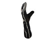 Gloves Race gloves DYNAMIC 2 with FIA (inside stitching) black | races-shop.com