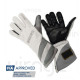 Gloves Race gloves RRS Virage 2 FIA (outside stitching) white | races-shop.com