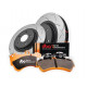 Brake discs DBA DBA disc brake rotors 42716S + 1482XP | races-shop.com