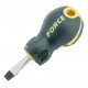 Slotted screwdrivers FORCE - A-SERIES SLOTTED 5,5mm x 25mm short | races-shop.com