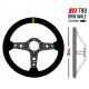 steering wheels Steering wheel RRS Corsa 3, 350mm, suede,grey spokes, 90mm deep dish | races-shop.com